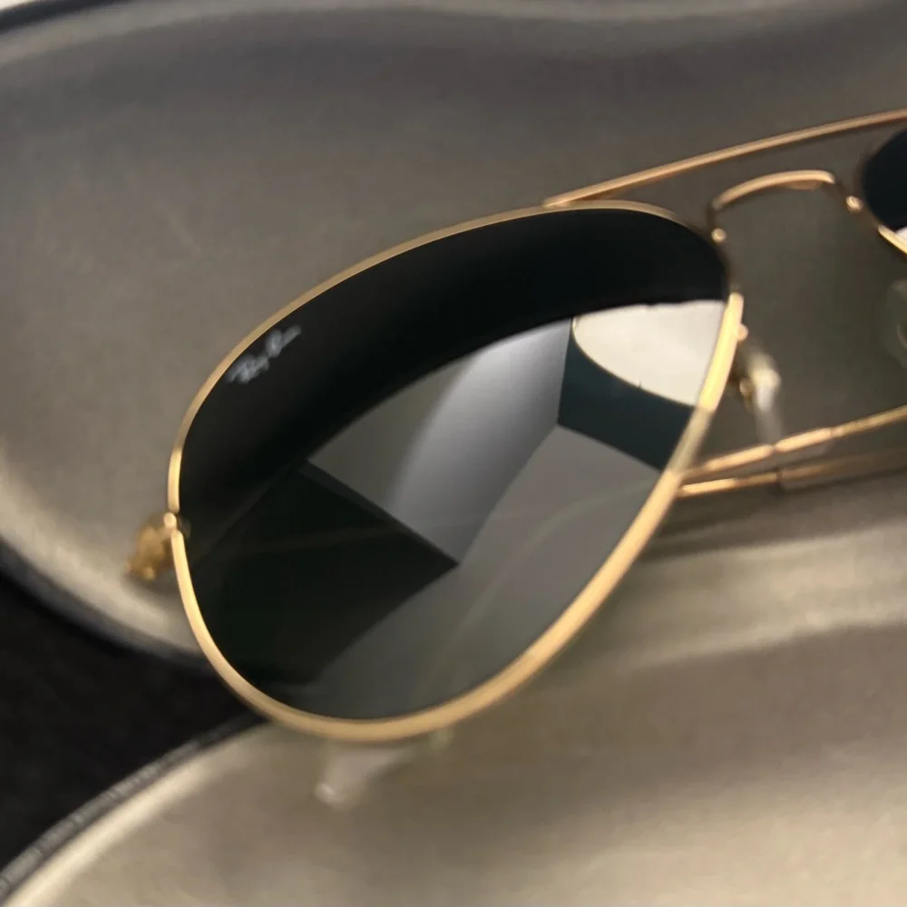 Ray-Ban Made in Italy Aviator Sunglasses 135 - Picture 3 of 8
